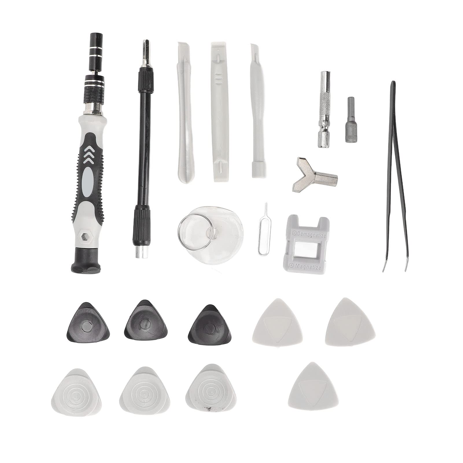 Septpenta 138 Teiliges Mini Schraubendreher Set, Vielseitig Einsetzbar, Praktischer, Flexibler, Magnetisches Design, Schrauben Fallen Nicht Ab, Ergonomisches Design für Die Gerätewartung