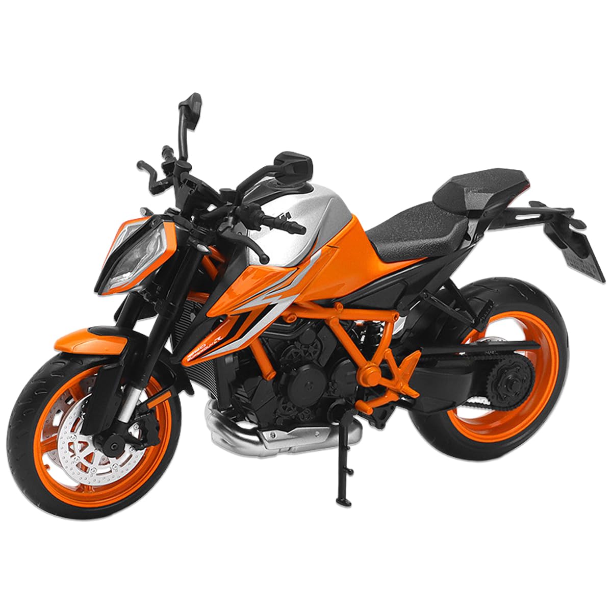 Fuwraixis 1/12 Scala Motocicletta in lega, 1290 Super Duke R Modelli di moto popolari, Giocattoli da Racing Car, Oggetti da collezione e decorativi, Regali per ragazzi e adulti