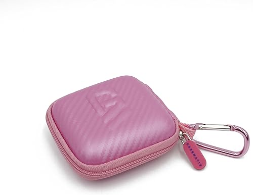 Vista 9 de CASEMATIX Mini funda de transporte para coche y auto, compatible con BlueDriver Bluetooth profesional OBDII OBD2 herramienta de escaneo Monitor Negro