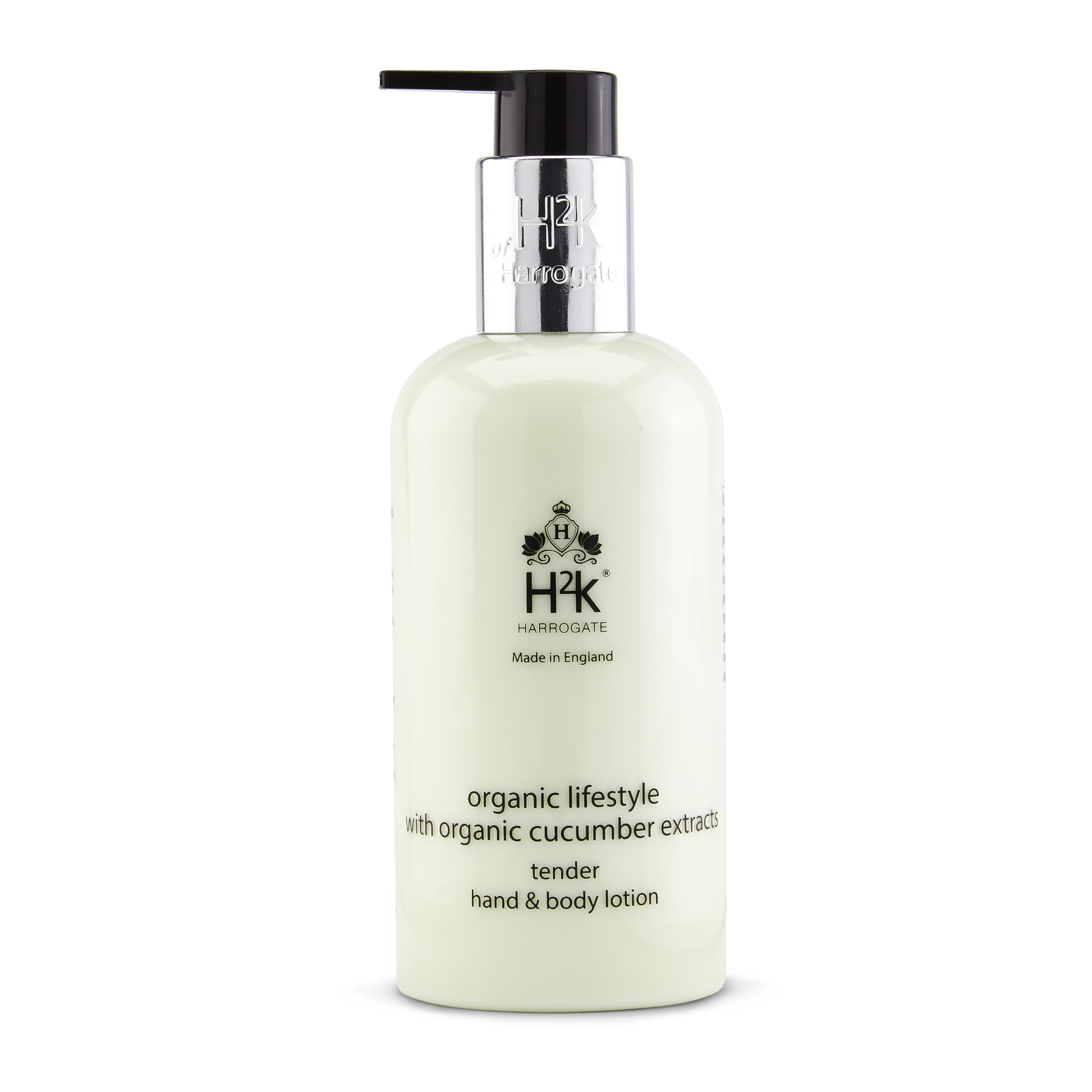 Tender Moisturising Cucumber Hand & Body Lotion (250ml) Organic by H2K Botanicals, 250 ml (Pack of 1)
