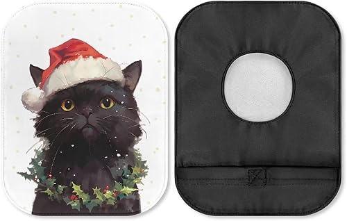 Miniatura 29 de Rnyleeg Bolsas de colostomía para mujer, 1 paquete de fundas de ostomía con cierre de flores de colibrí con cierre, suministros de ostomía Colibrí