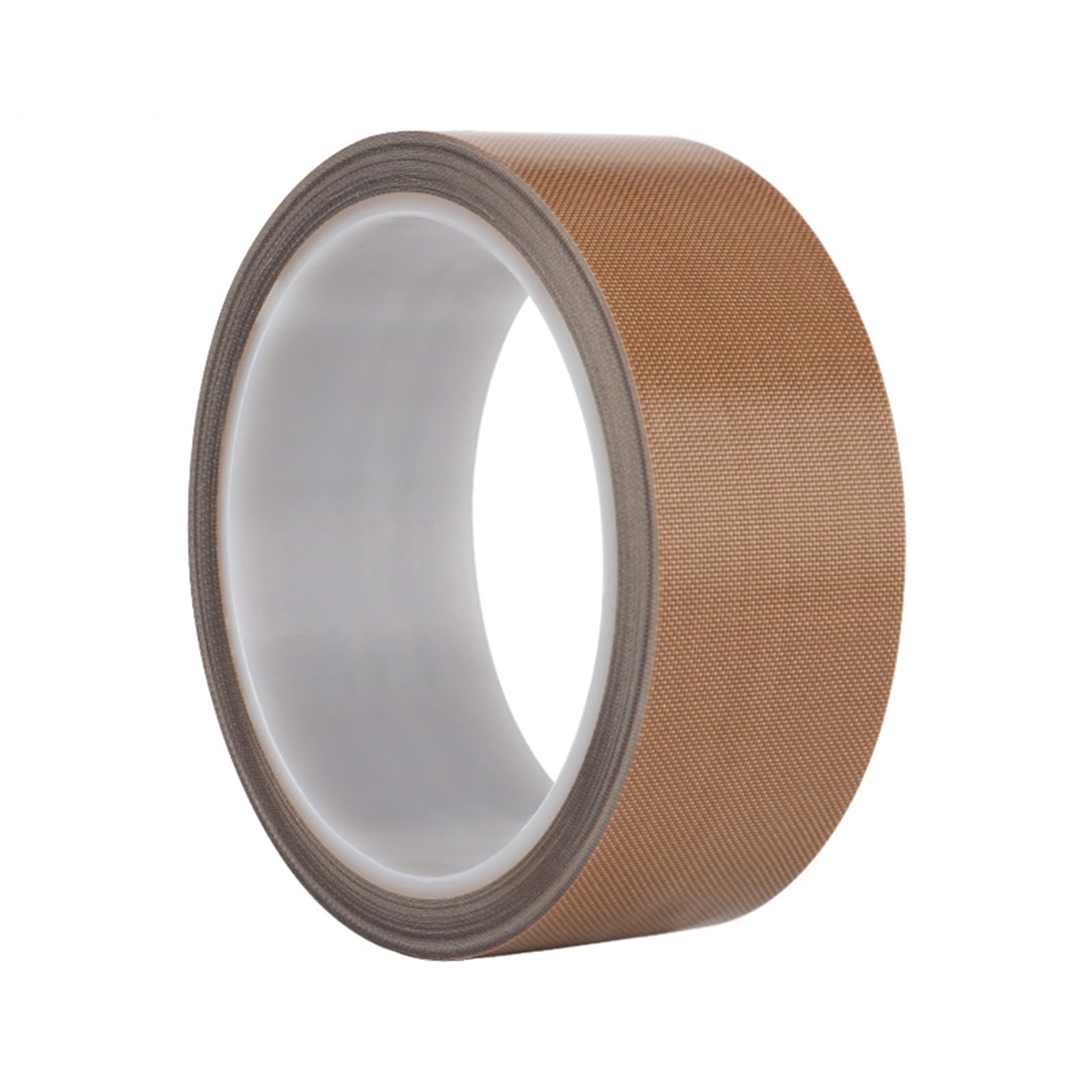Nastro autoadesivo in PTFE for alte temperature 38 mm x 10 m | Nastro in tessuto spesso 0,13-0,25 mm for termosaldatura e isolamento(Thickness:0.25mm)