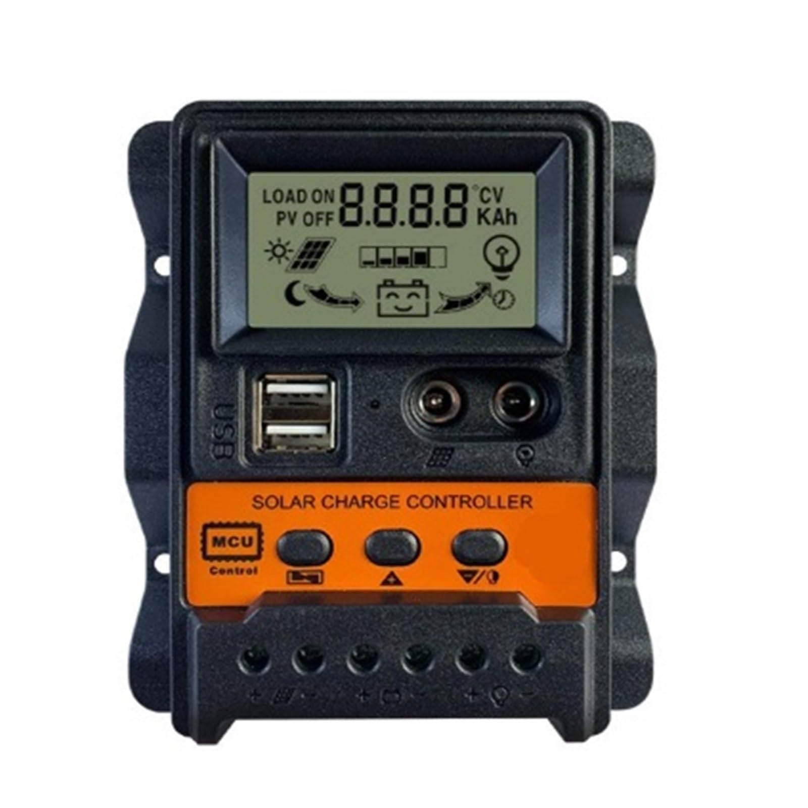 10/20/30A Solar Charge Controller for Smart Homes and More with HD Display and Protections(30A)