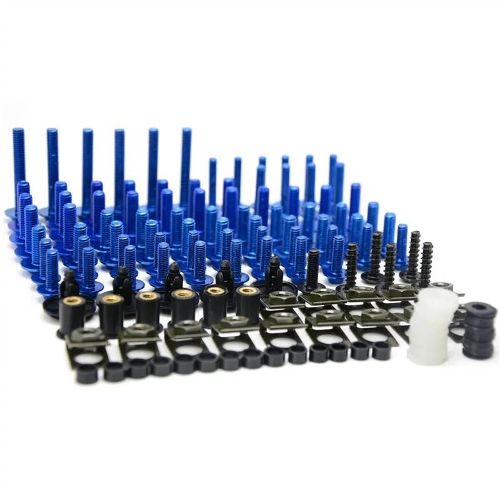 Complete Fairing Bolt nut screw Kit For CBR600RR CBR 600 RR 2003-2006 2003 2004 2005 2006 fairing bolt Accessories CNC Alloy(Blu)