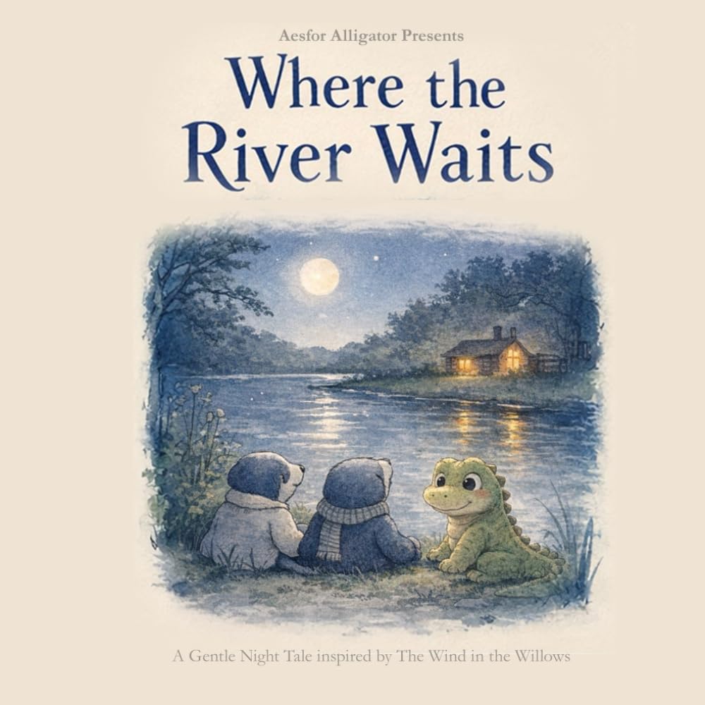 Where the River Waits: A Gentle Bedtime Story for Busy Thoughts (Aesfor's Quiet Stories at Night)