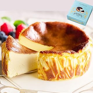 バスクチーズケーキ435g(4号12cm) 1個濃厚 チーズ ケーキ スイーツ おやつ お菓子 洋菓子 ギフト 贈り物