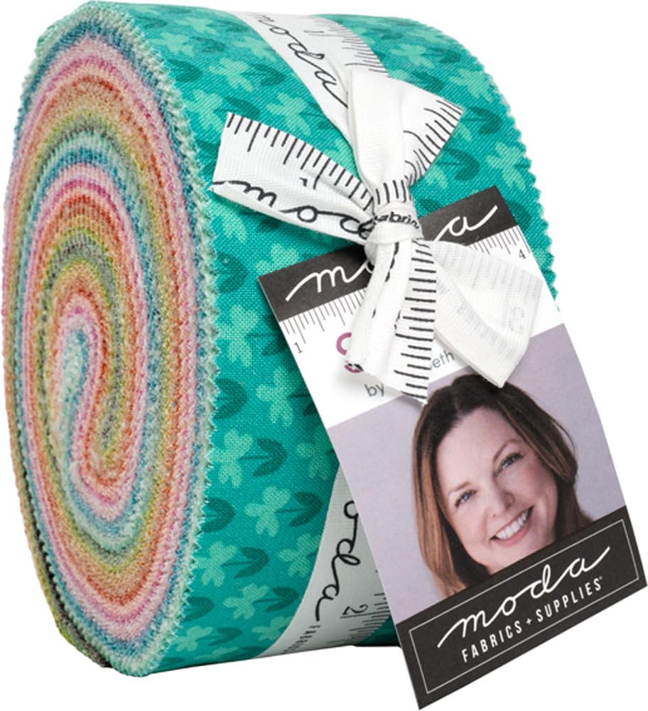 Elizabeth Hartman Scenery Jelly Roll 40 2.5-inch Strips Moda Fabrics 51270JR