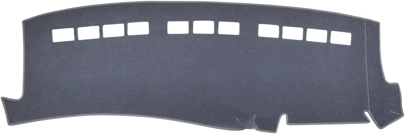 Partsable Dash Cover Mat for Chevy Silverado 1999-2006 GMC Sierra Grey - Custom Fit Dashboard Protector Anti-Slip UV Guard