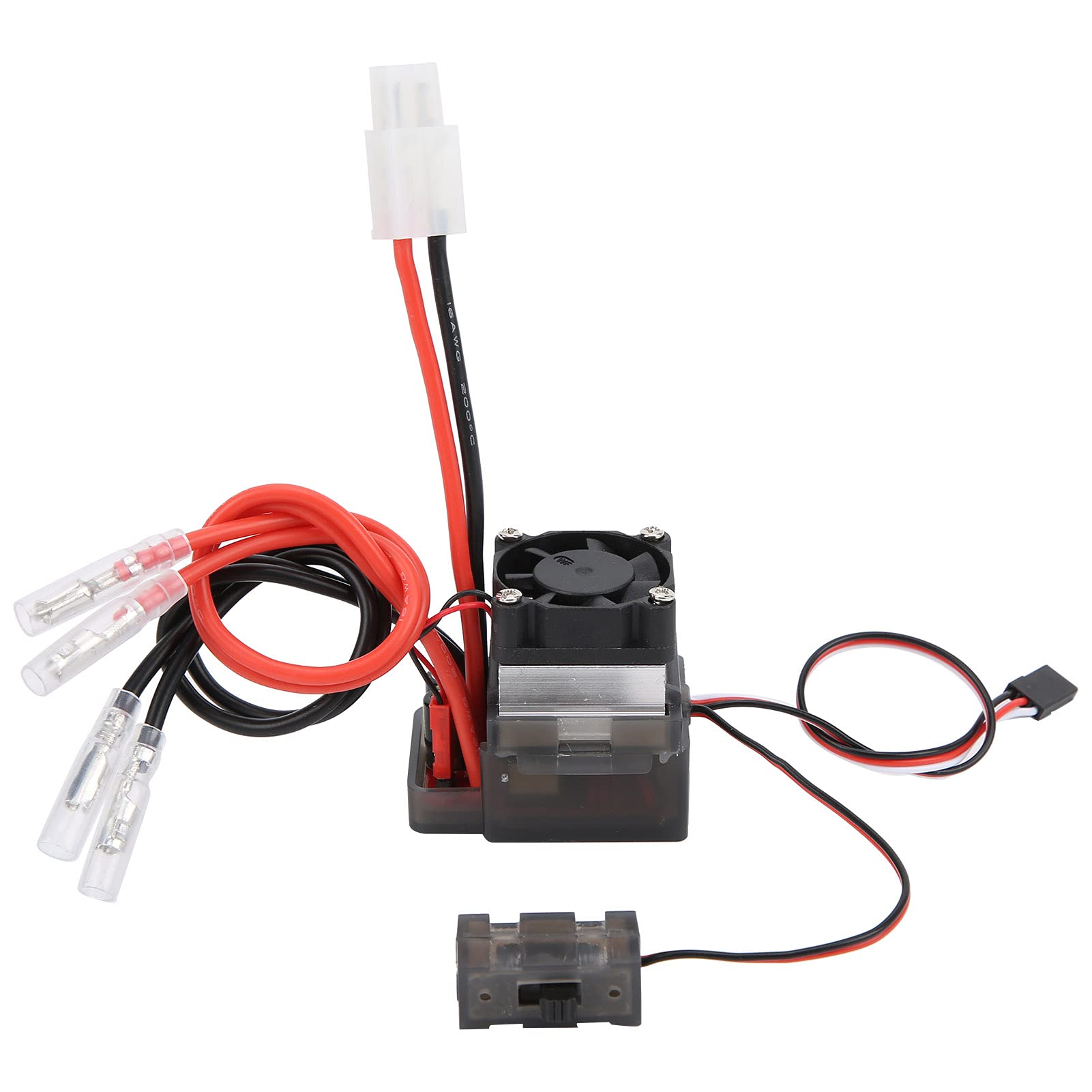 KIMISS Esc Double Moteur Rc Contrôleur de Vitesse de Voiture 7.216 V 320A Haute Tension Brosse Bidirectionnelle Esc pour Véhicule Rc Modèle de Navire Accessoire Rc Accessoires de Modèle