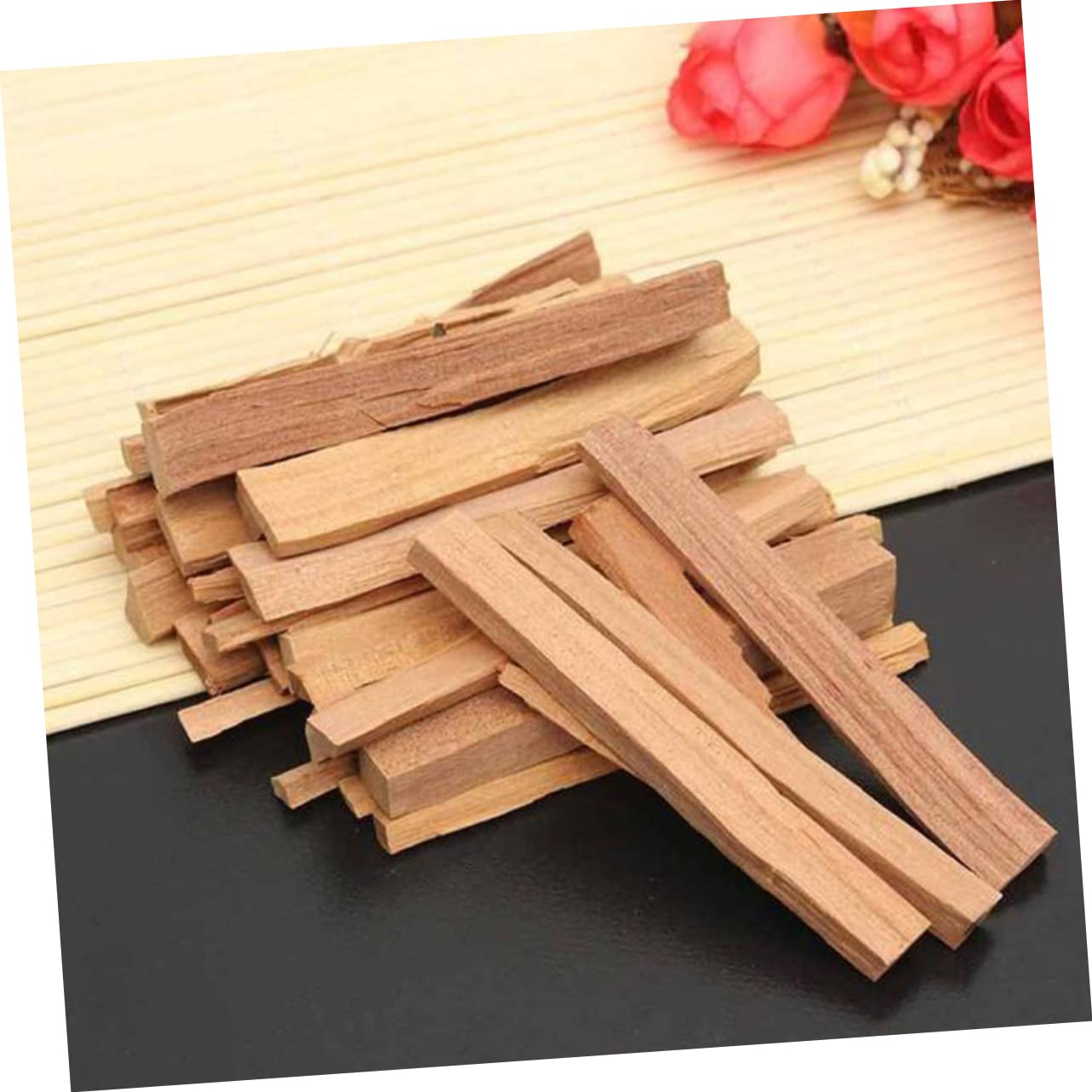 Bastoncini di Incenso in Legno di Sandalo 500g 7, 5cm Marrone | Meditazione, Rituali e Ufficio, Profumazione in Sandalo, per Amici e Famiglie