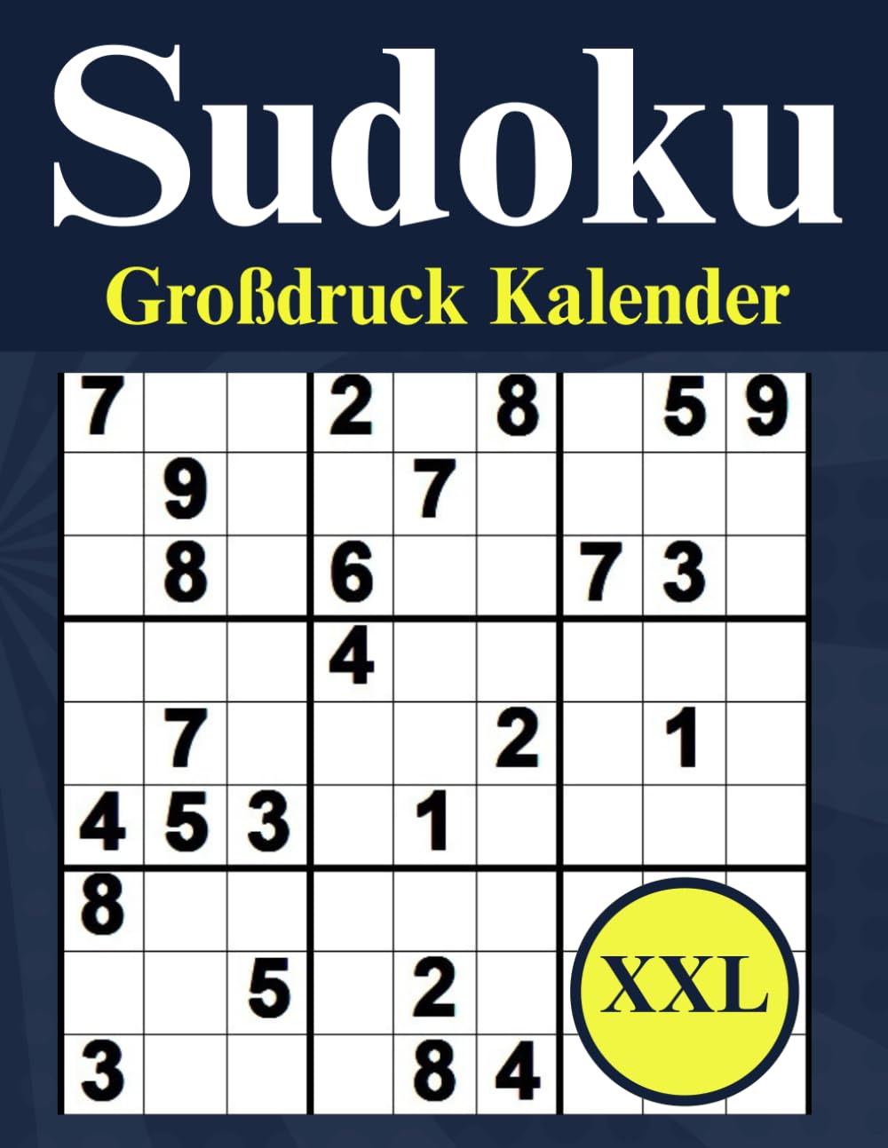 XXL Sudoku Großdruck Kalender: sudoku kalender 2026-sudoku erwachsene