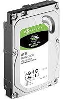 Seagate Barracuda, interne Festplatte 2 TB HDD, 3.5 Zoll, 7200 U/Min, 256 MB Cache, SATA 6 Gb/s, silber, Modellnr.: ST2000DM008 – Ansicht 2