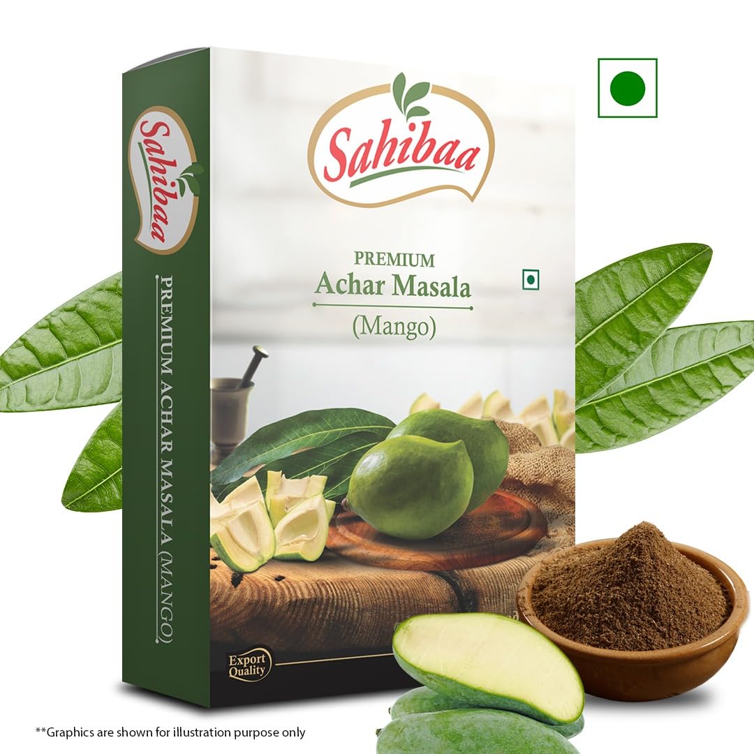 Sahibaa Achar Masala Powder (Pack of 1) | 500 g | Masala & Spices | Aam Achar Masala 500 g | No Preservatives & No Artificial Color - for Delicious & Flavourful Achar (B09ZYLC2VG) Amazon Price History, Amazon Price Tracker
