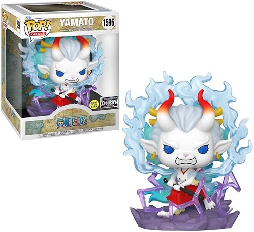 Funko Pop! ONE Piece: Yamato - Figura de vinilo que brilla en la oscuridad #1596 (6 pulgadas)