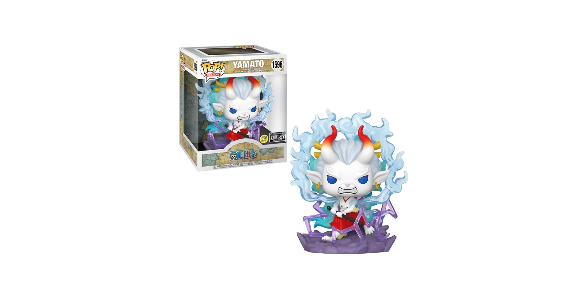 Funko pop ワンピース　ヤマト　フィギュア Amazon.com: Funko Pop! ONE Piece: Yamato 6-inch Glow in The