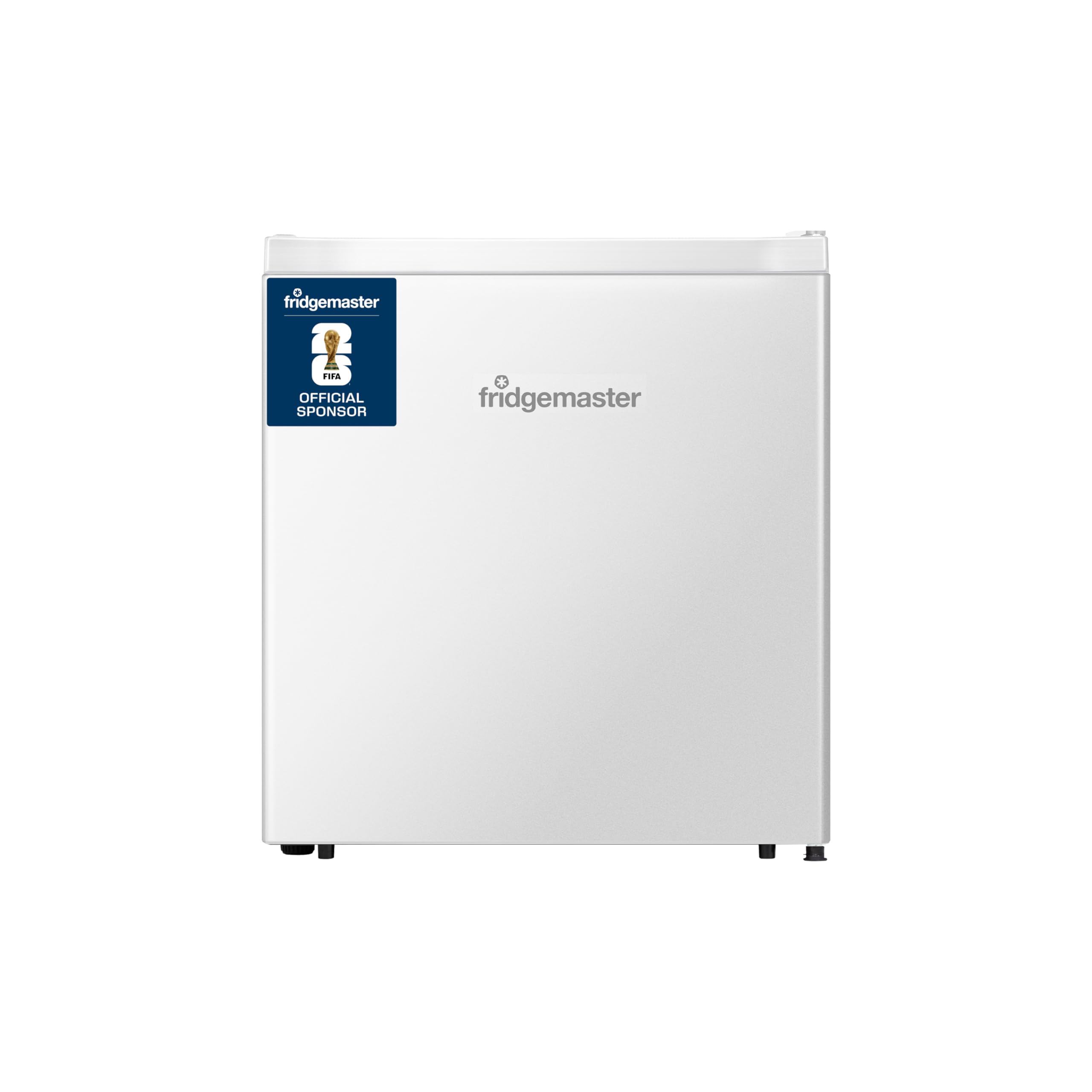 Fridgemaster MUR4545 Small Table Top 45cm Mini Fridge - 45 L - Mechanical Control with Adjustable Thermostat - Reversible Door - 39 dB Low noise - Broad Climate Design - White - E Rated [Energy Class E]