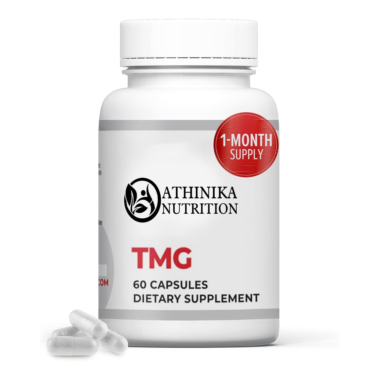 TMG Supplements Trimethylglycine for Liver Support, Heart Wellness, Energy, Homocysteine Levels TMG Capsules with Betaine Anhydrous Non-GMO & Gluten-Free 60 Capsules-picture-14