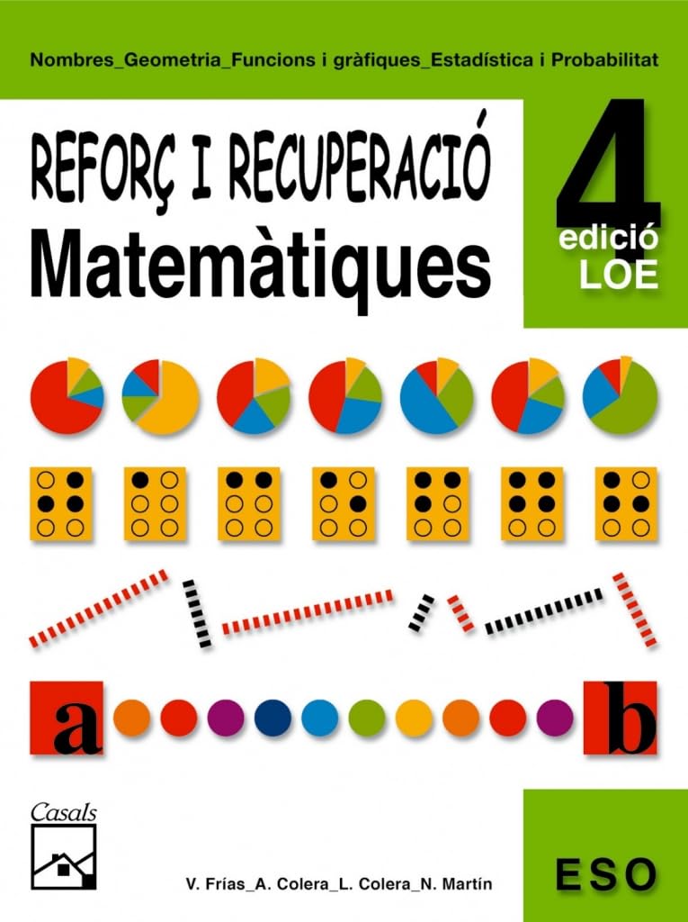 Reforç de matemàtiques 4 (Quaderns ESO) - 9788421833339