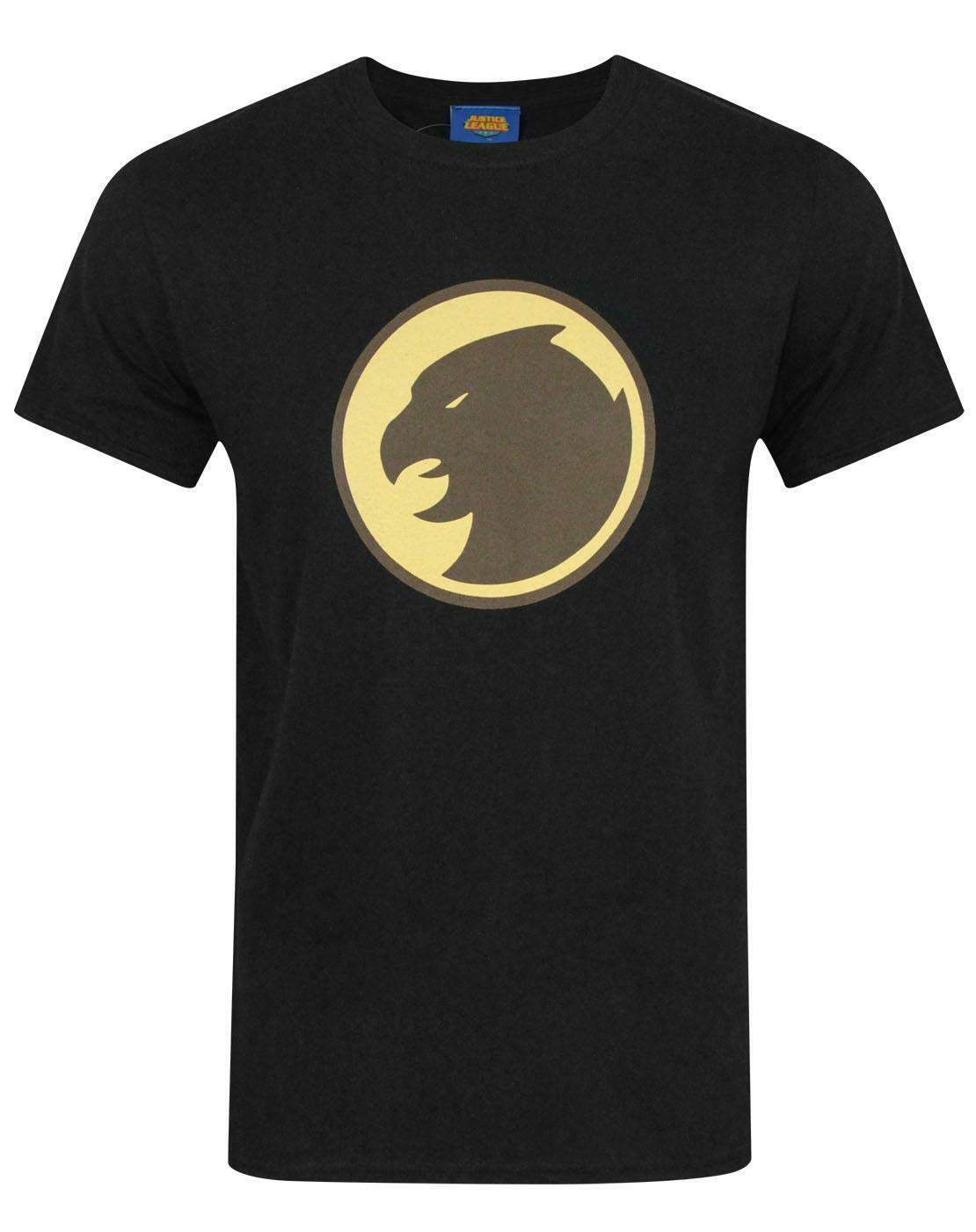 Vanilla Underground Men's Black Dc Comics Hawkman Short Sleeved T-Shirt - Large