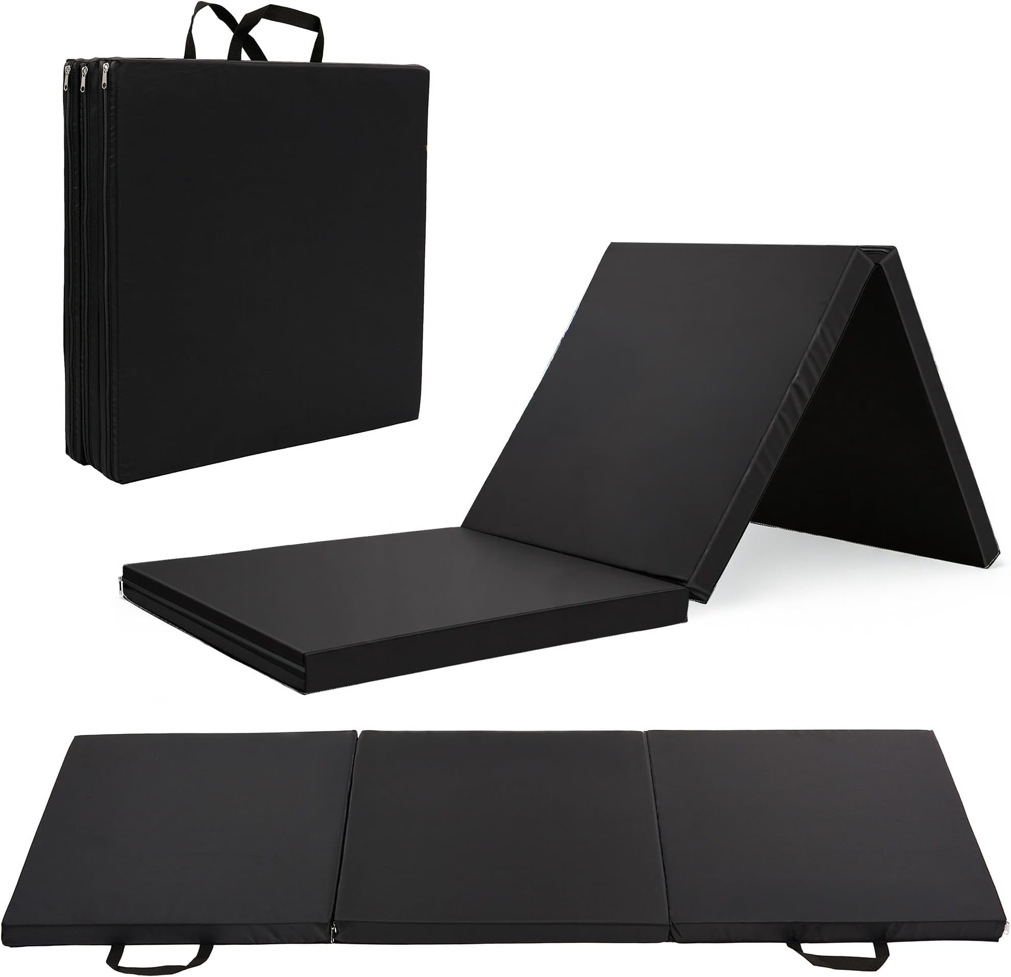Sunny Health Fitness Tri-Fold Exercise Mat - NO. 048