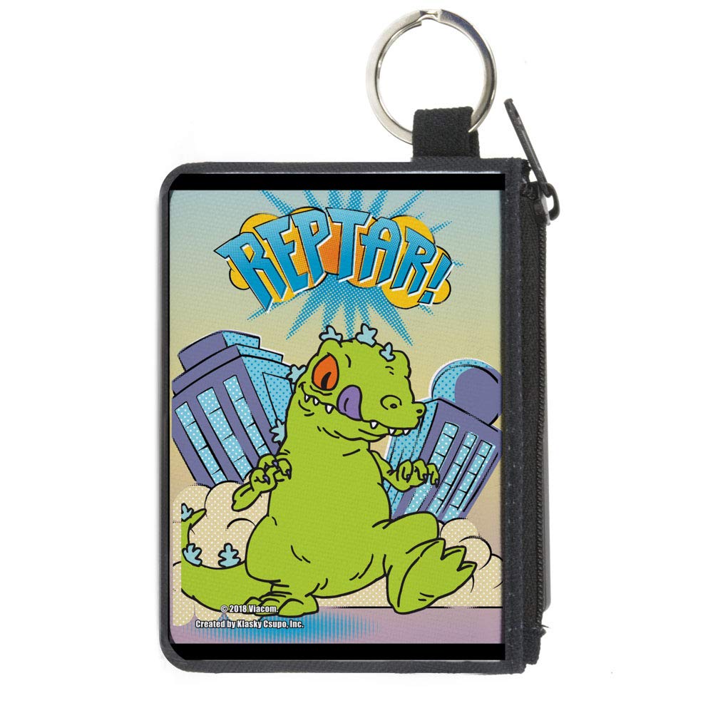 Rugrats Women's Buckle-Down Canvas Coin Purse, Multicolor, 4.25" x 3.25"