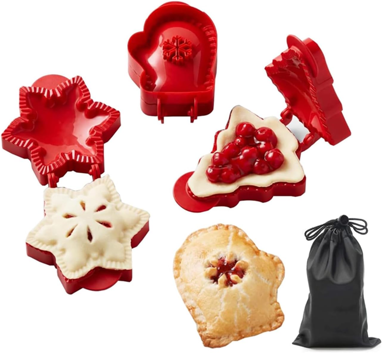 Hand Pie Molds，Dough Presser Pocket Pie Molds Fits All Kind