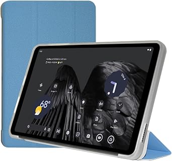 Case for ALLDOCUBE iPlay 60 Mini Tablet 8.7 Inch, Ultra Slim PU Leather Protective Cover Case with Auto Wake/Sleep Folding Trifold Stand Soft TPU Back Shell for ALLDOCUBE iPlay 60 Mini, Blue