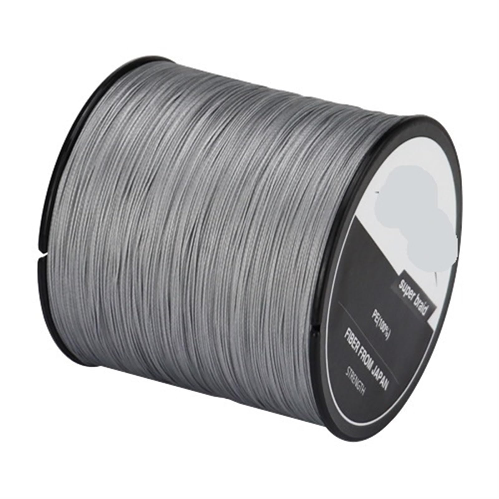 Hilo De Pescar Hilo de Pescar Trenzado de 4 hebras, multifilamento, 300M, 500M, 1000M, Alambre Trenzado for Pesca de Carpa, Accesorios de Pesca(Light Grey,X4 1000M 80LB 8.0)