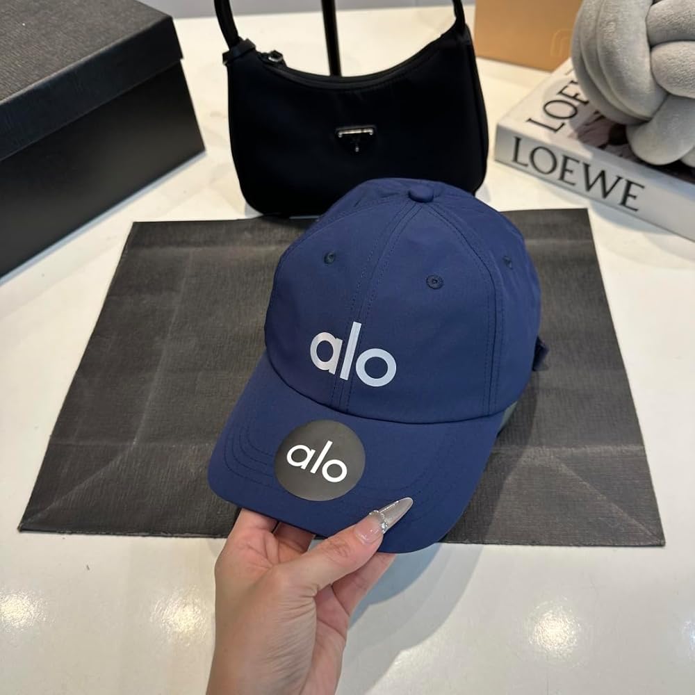 Amazon.co.jp: [CAIPANFA] Alo スポーツキャップ, ネイビーブルー