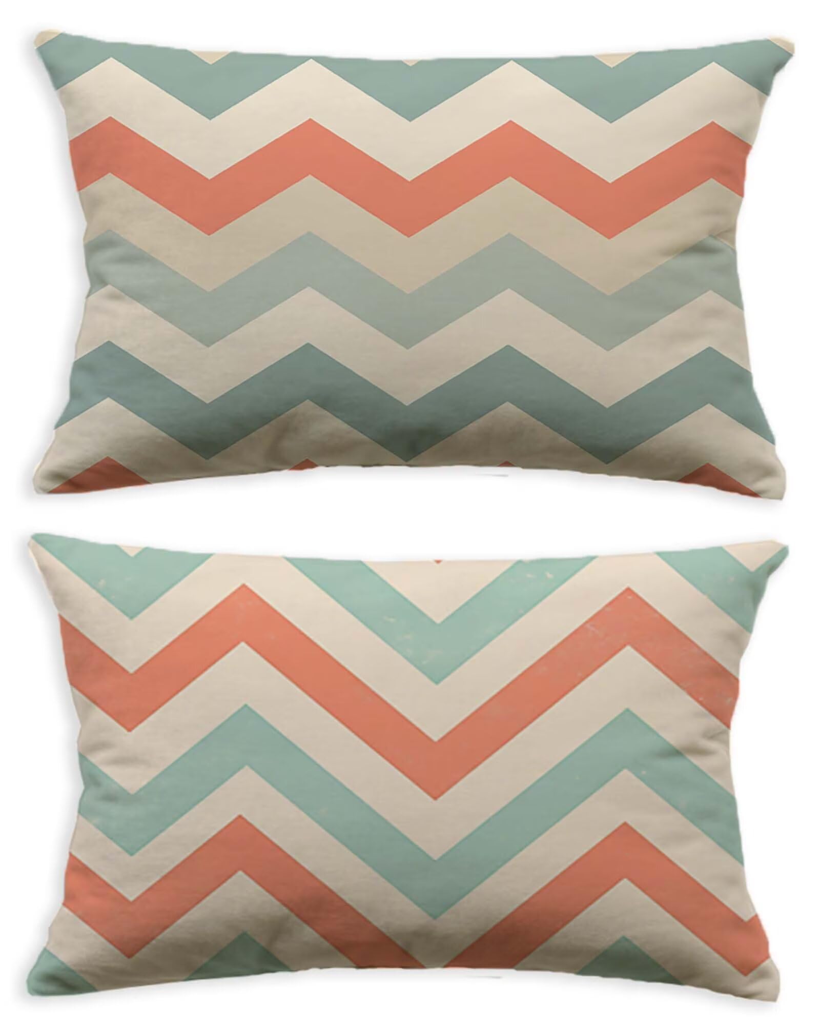 Housse de coussin velours 50x70 haut de gamme avec impression double face