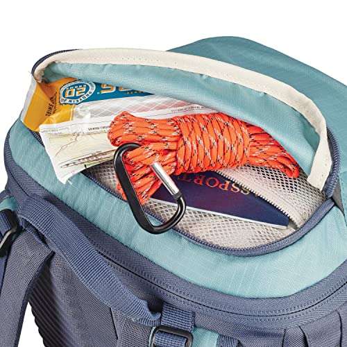 Image of High Sierra Pathway 2.0 Backpack with Hydration Storage Sleeve, for Hiking, Biking, Camping, Traveling, Arctic Blue, 30L