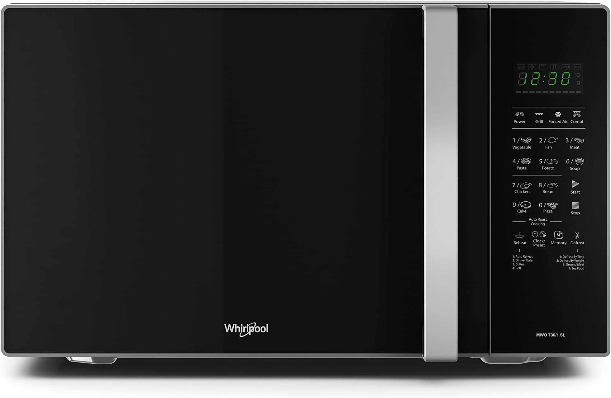 forno a microonde whirlpool crisp
