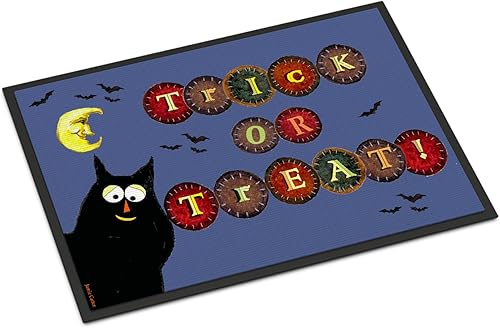 Miniatura 99 de Caroline's Treasures PJC1117JMAT - Felpudo para puerta delantera de 24 x 36 pulgadas, tapete antideslizante lavable de pelo bajo, 24 x 36 pulgadas