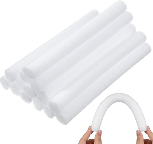 DOITOOL 14 piezas de fundas para sofá, agarre de espuma antideslizante para fundas de sofá, varillas de espuma más gruesas para fundas de sofá