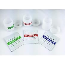 Set of pH Buffer Solutions with Bottles, Makes 250ml - Calibration Ph Meter, PH7.00, PH4.01, PH10.01