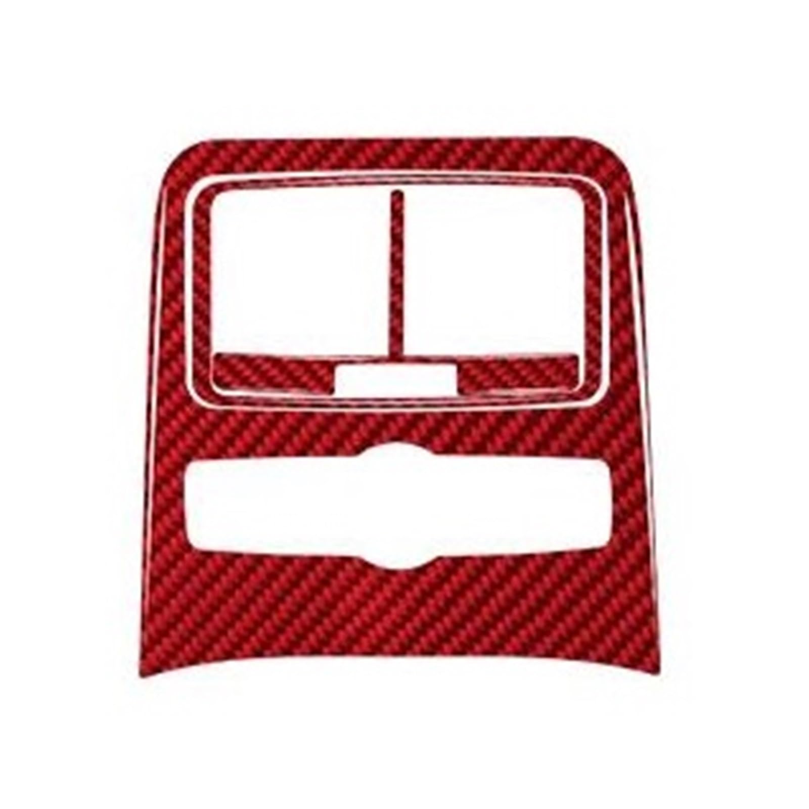 Cpxctzfzub D For Audi A6 S6 C6 2005-2011 Car Rear Center Air Outlet Panel Stickers Interior Accessories Car Interior Mouldings