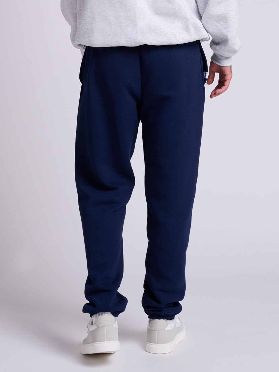 Russell Athletic Men's Dri Power Fleece Elastic Bottom Sweatpants, Relaxed Fit, Moisture Wicking, with or Without Pockets - Image 3