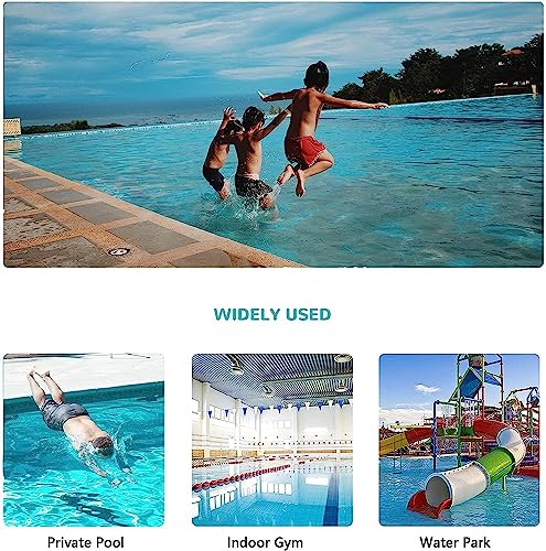 Escalera para piscina de 2 peldaños de acero inoxidable 304 miniatura 6