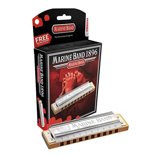 Hohner Marine Band Harmonica, Key of B