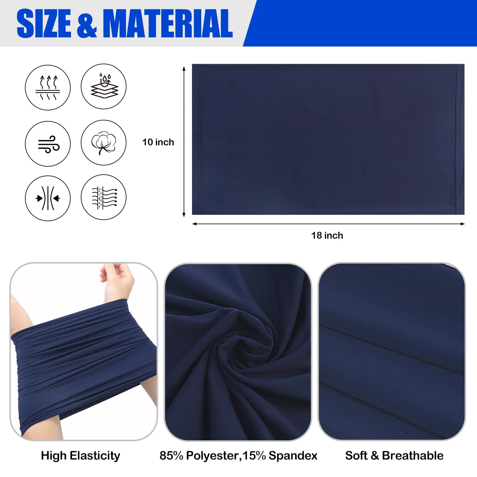 Bufanda Tubular Multifuncional 4 Piezas Pañuelos Bicicleta Máscara Protección Solar UV Braga Cuello Fina Verano Diadema Elástica Deportiva para Mujer Hombre,Actividades Al Aire Libre, Cámping