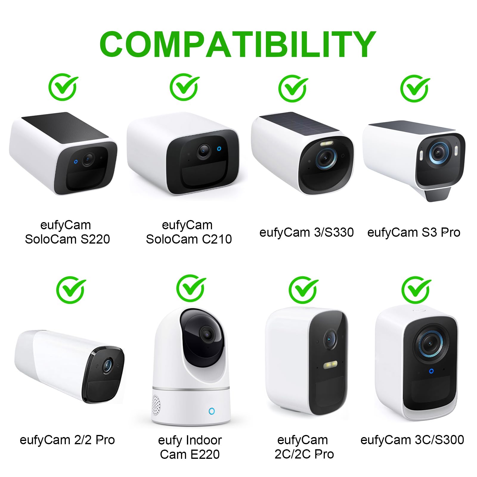 Amazon | セキュリティカメラマウント 2個パック eufy Solocam S220