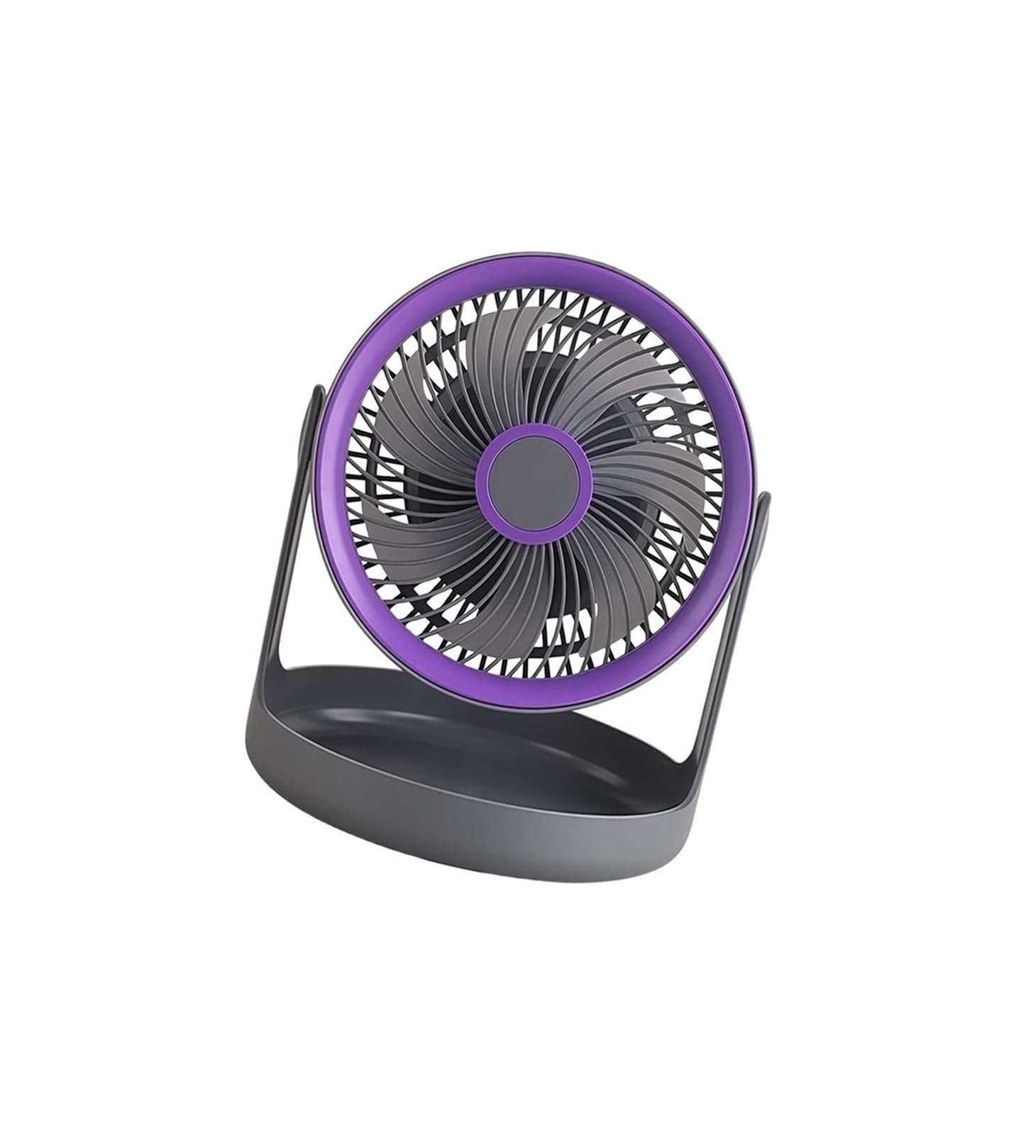 FGJsfhrDTU Portable Fan, Base 3 Speed Adjustable for Dorm Offices Travel for Room and(Grey)