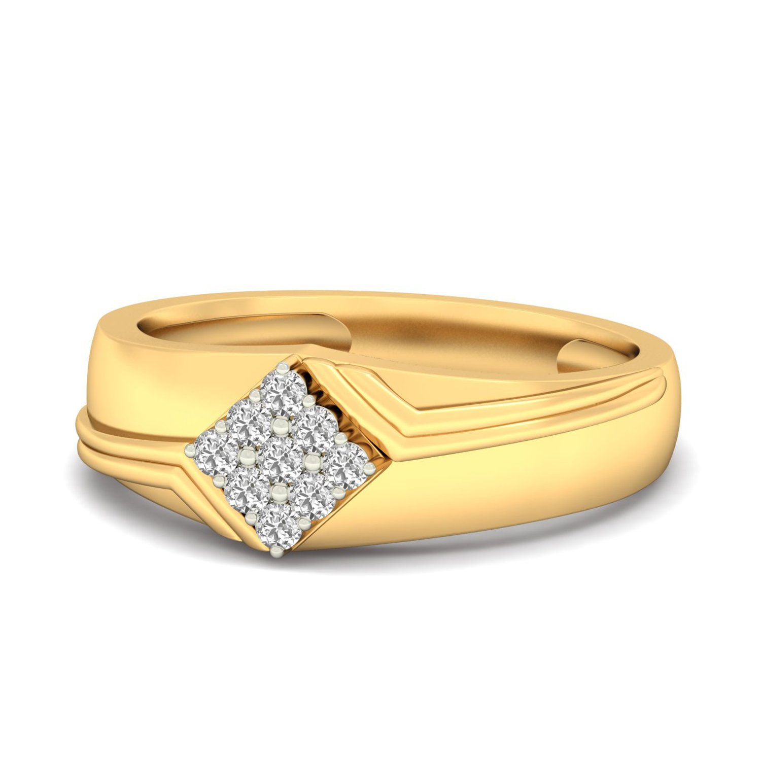 The Eddie 18KT Yellow Gold and Diamond Ring-image-36