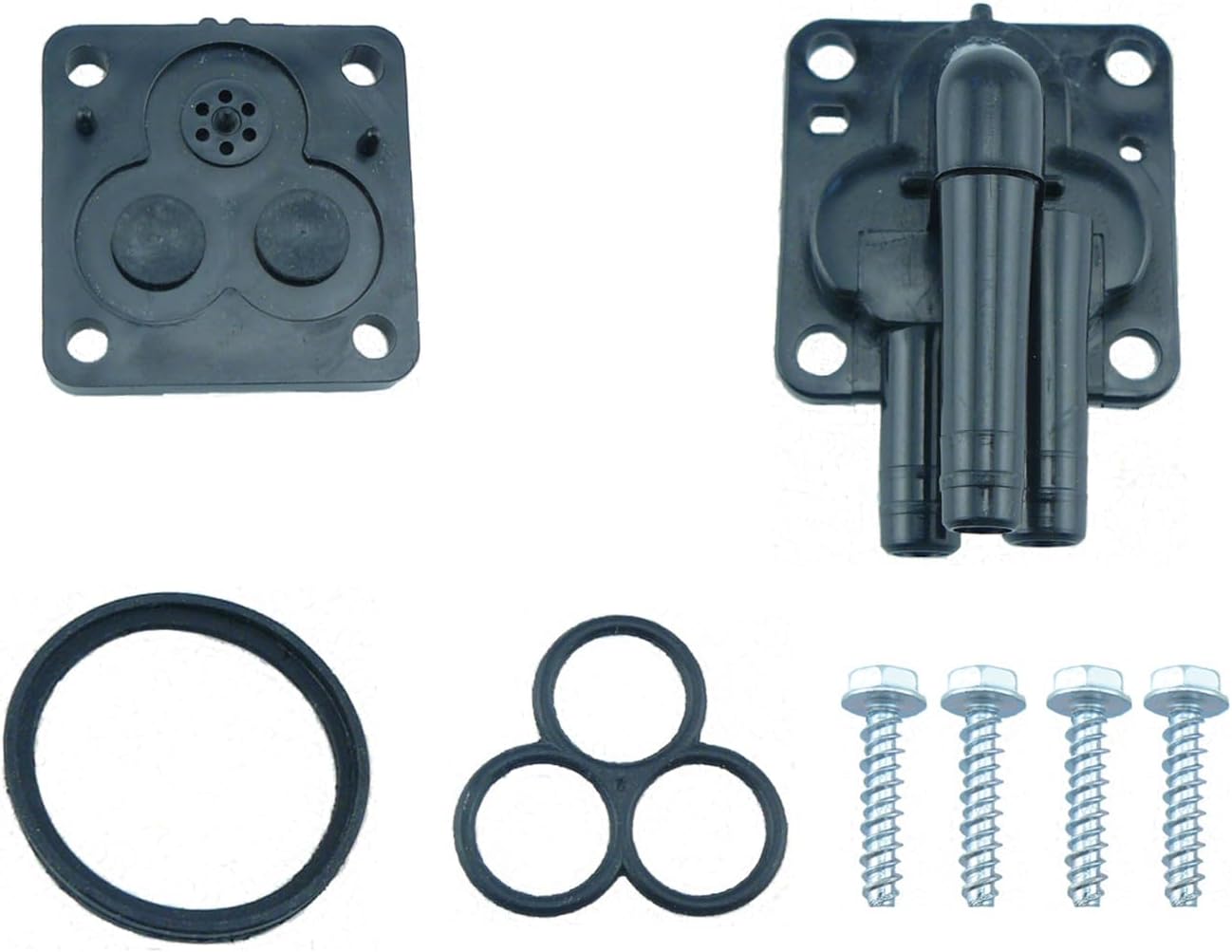 OEG Parts New Windshield Washer Pump Repair Kit Compatible With Chevrolet El Camino 1976-83, Camaro 1977-83, Malibu 1976-1983; Cadillac DeVille 1974-1984; Buick Regal 3.8L 5.7L 1975-1983 54001 172359