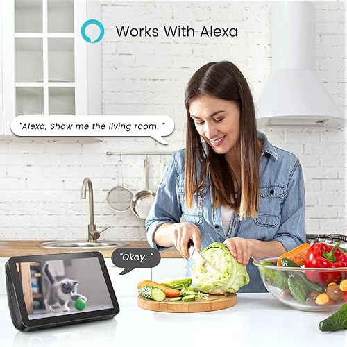 Miniatura 8 de VIMTAG Cámara interior de 3.5K6MP para el hogar, cámara QHD para mascotas con aplicación de teléfono, cámara para perros con altavoz, visión