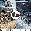 TCPENG 10PCS Tyre Valve Caps, with O Seal Ring, Universal Stem Dust Covers for SUV, Cars, Bike, Motorcycles, Trucks, Heavy-Duty, Airtight Seal, Screw-On, Easy to Operation (10 Pack Black) #1