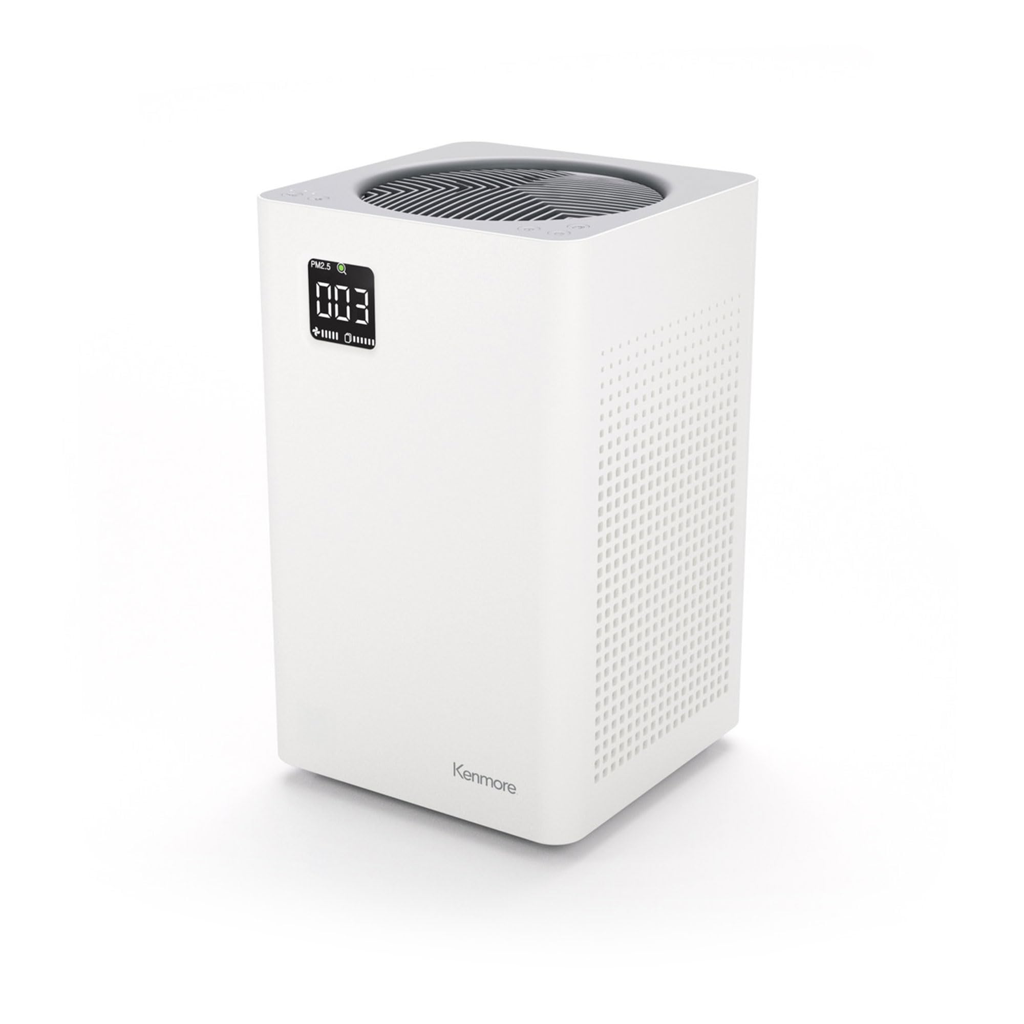 Kenmore PM2010 Air Purifiers with H13 True HEPA Filter, Covers Up to 1200 Sq.Foot, 24db SilentClean 3-Stage HEPA Filtration System, 5 Speeds for Home Large Room, Kitchens & Bedroom, PM2010