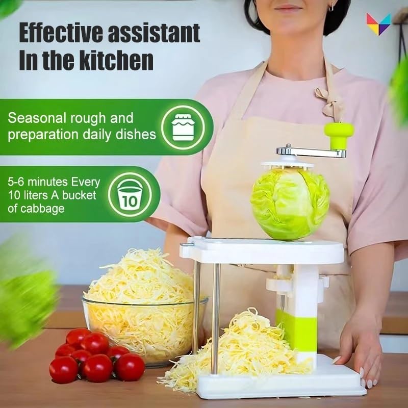 Rallador manual multiusos giratorio con manivela miniatura 5