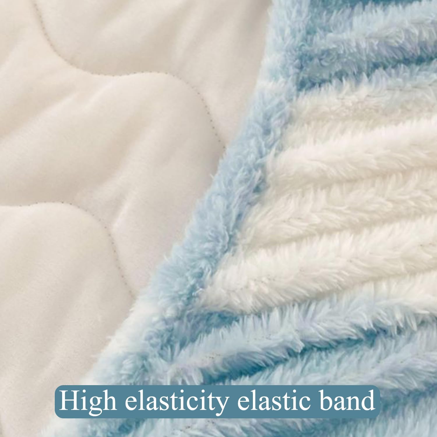 Grey,90 * 200cmTWIN,LDLCYCN Mattress Protector Queen King Size Mattress Cover with Elastic Band Fitted Sheet Breathable Soft Mattress Pad Cover with Deep Pocket of 11In Bed Cover Noiseless