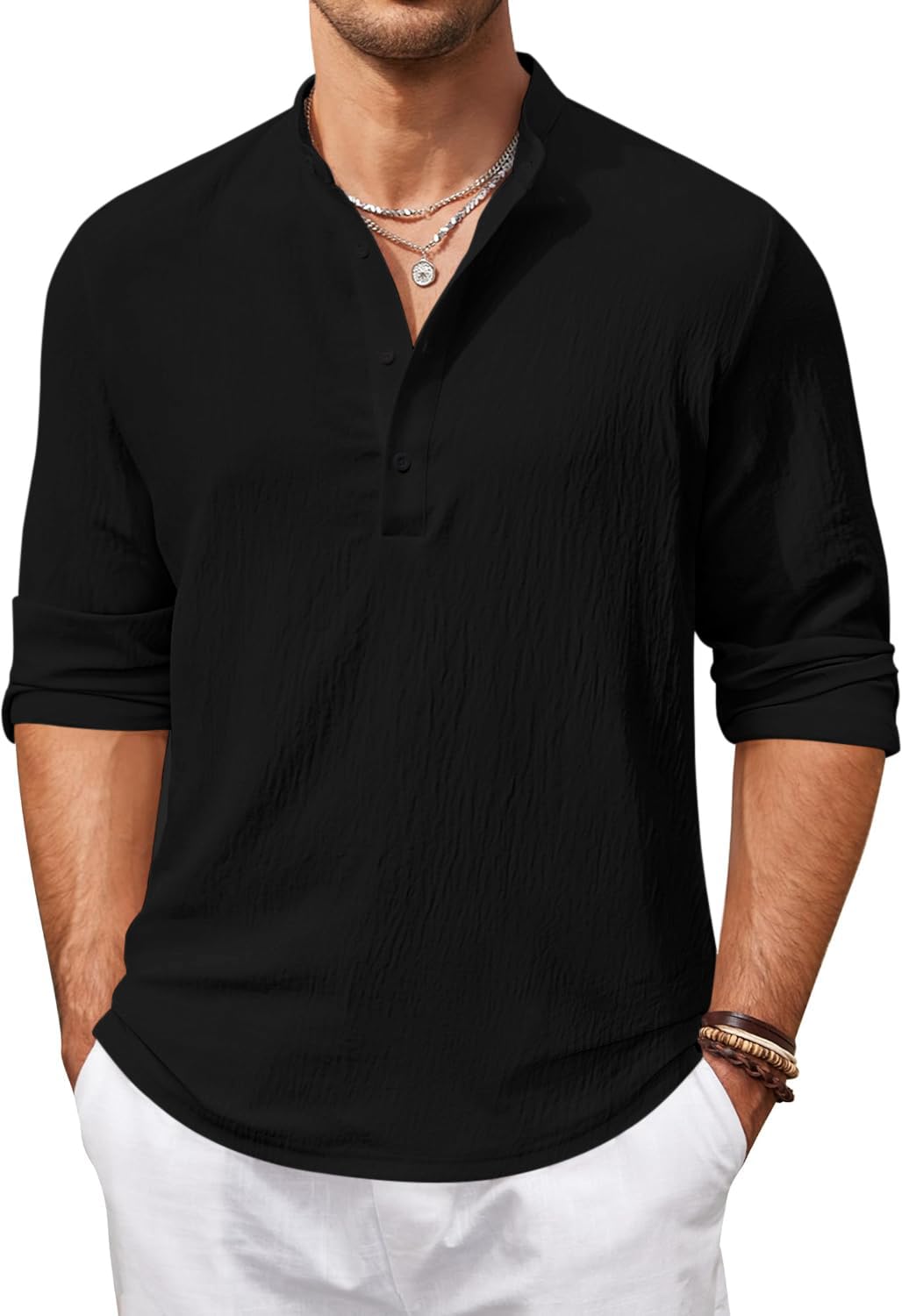zartha Men's Regular Cottonblend Fit Striped Shirt with Full Sleeves Standard Length Regular Fit and Spread Collar | Shirt for Man-picture-52